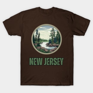 New Jersey State USA T-Shirt